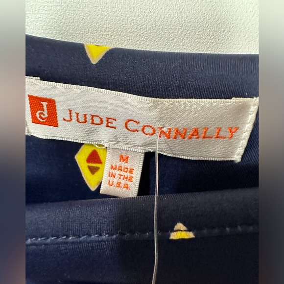 Jude Connally Women’s Marlowe Shift Dress Navy Medallion Border Long sle… - Picture 2 of 15